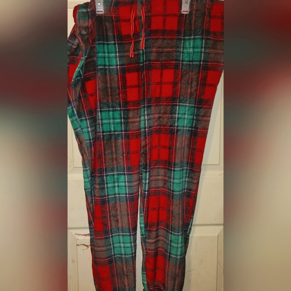 Plaid pajama pants - Picture 1 of 3